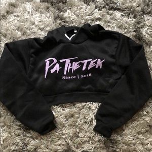 Pathetek Crop Top Hoodie Women